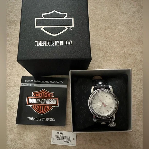 Harley Davidson Charm Collection Watch by Bulova.. - Picture 2 of 11